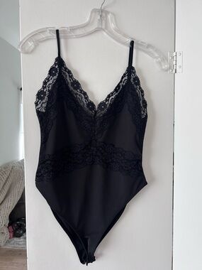 Zara Black Lace Bodysuit